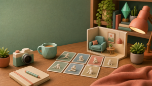 Poses y clutter CC para contar historias en Los Sims 4